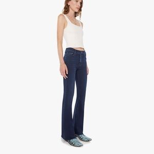 Mother The Weekender Fray Flare Jeans